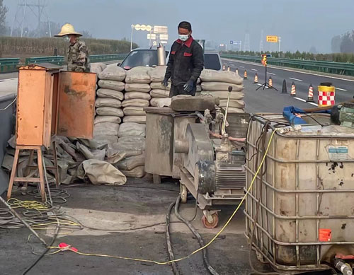 金平高速路病害处理