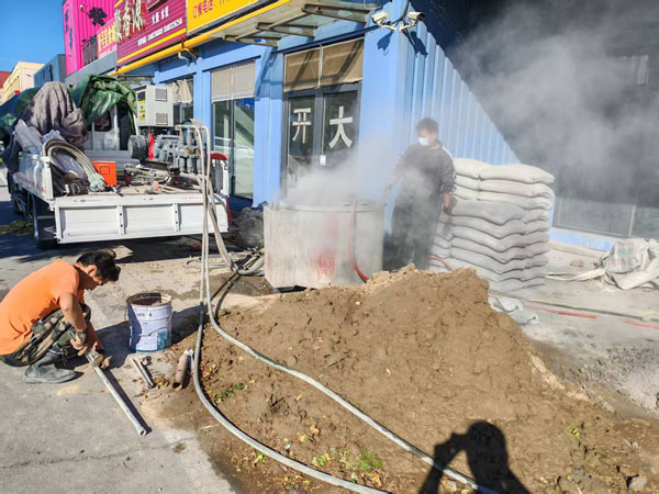 金平顶管注浆加固